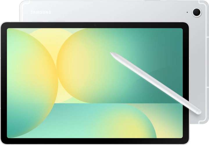 10.9" Планшет Samsung Galaxy Tab S10 FE 8/128 GB 1580 5G, 2304 x 1440, 90Гц, Android 15, со стилусом, серебристый [sm-x526bzsrcau]